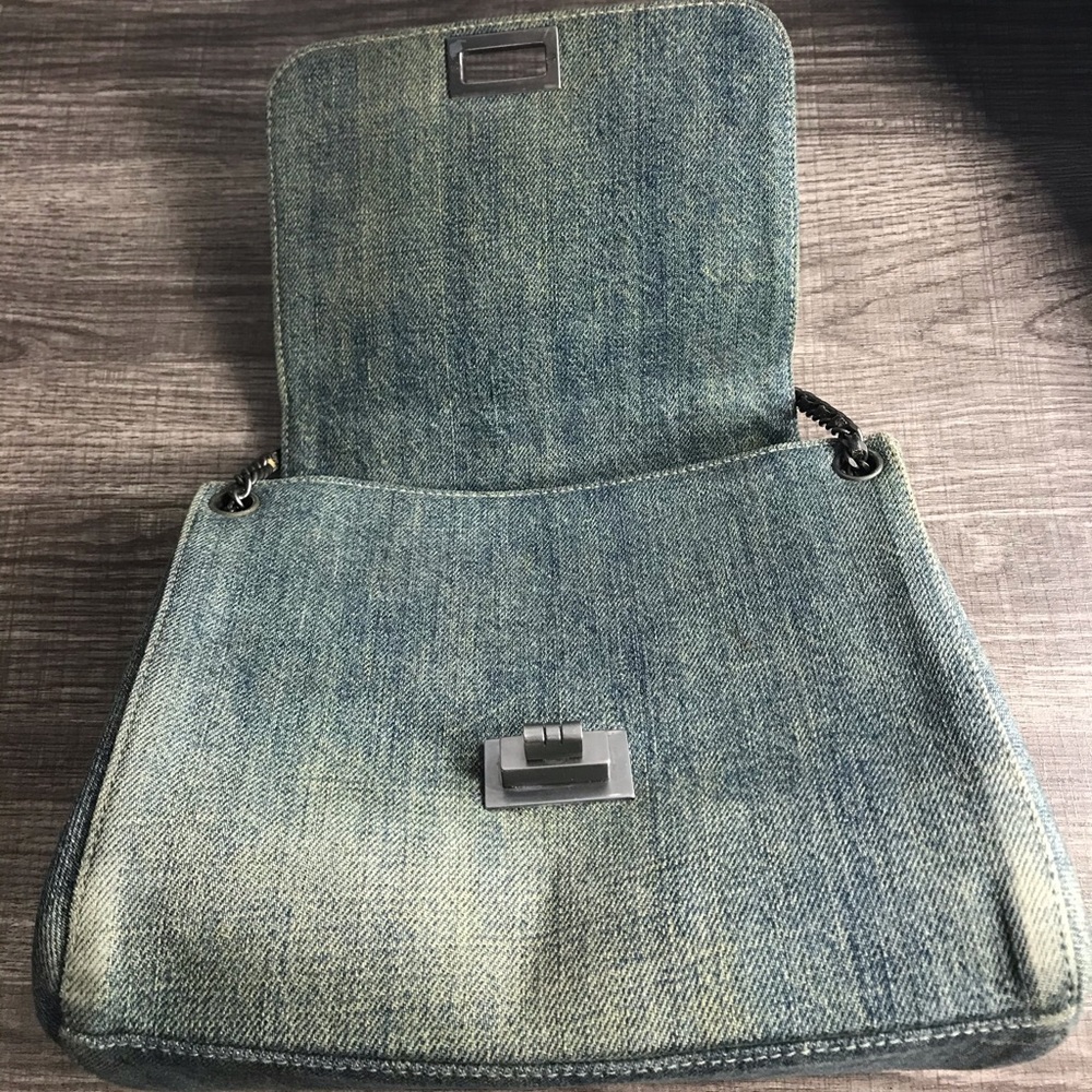 💎RARE💎Chanel denim accordion purse - Picture 8 of 10